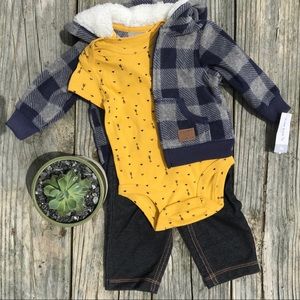 Carters 3 month three piece outfit